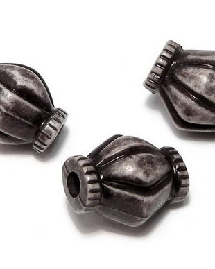 Margele din acril, antic style, 13x10 mm