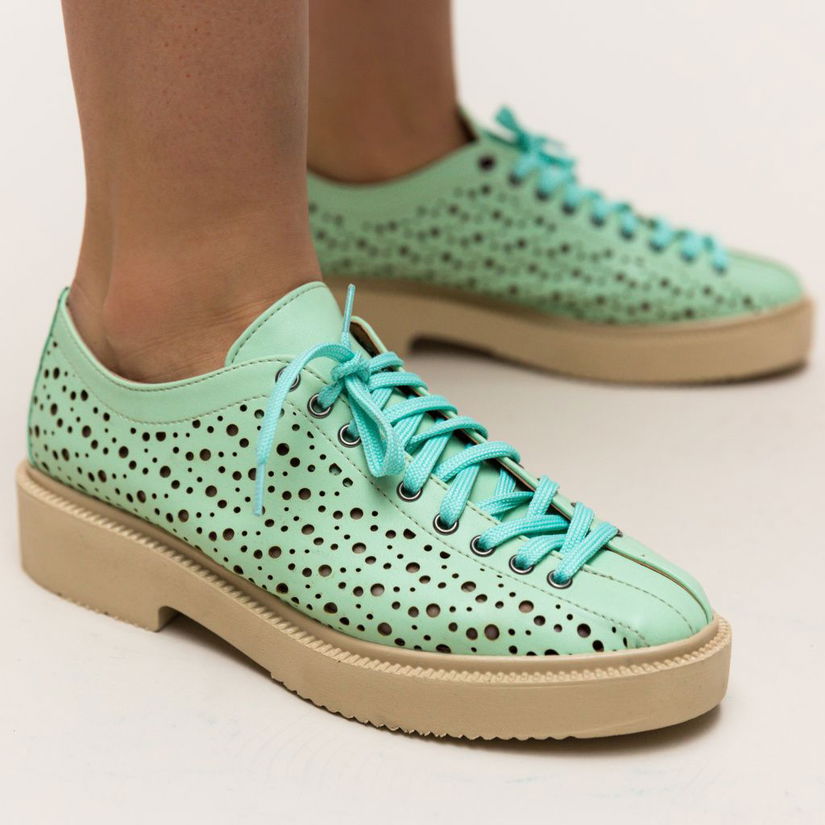 Pantofi Casual Muse Turcoaz