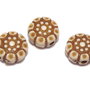 Margele din acril, antic style, 9x5 mm