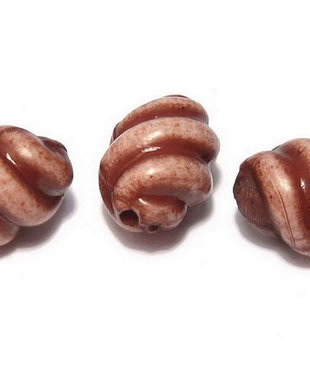 Margele din acril, antic style, 14x10 mm