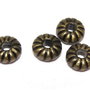 Margele din acril, antic style, 3.5x8 mm