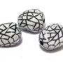 Margele din acril, antic style, 15x12 mm