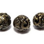 Margele din acril, antic style, 16x16 mm