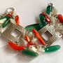 BRATARA STATEMENT-coral,agat,opal,zamac