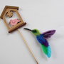 Brosa  din lana impaslita`Colibri`