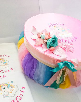 Trusou Botez brodat cu Unicorn