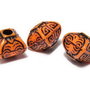 Margele din acril, antic style, 11x12x12 mm