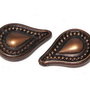 Margele din acril, antic style, 25x12x6 mm