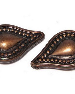 Margele din acril, antic style, 25x12x6 mm