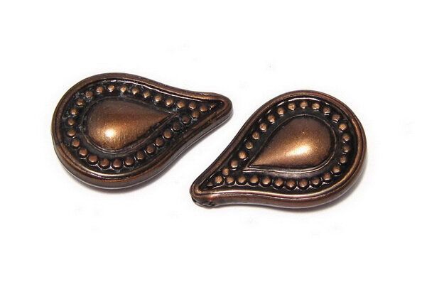 Margele din acril, antic style, 25x12x6 mm