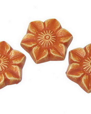 Cabochon din acril, antic style, 15x3 mm