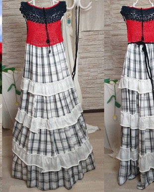 Rochie pentru cules lalele