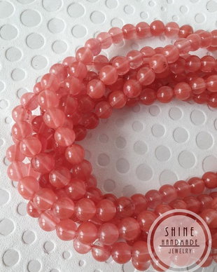 Cherry Cuartz 8mm