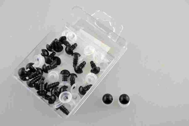Infant clip earthquake Ochi pentru papusi cu dispozitiv de siguranta - 8 mm, 28buc/set- 356481 | Breslo Infant clip earthquake Ochi pentru papusi cu dispozitiv de siguranta - 8 mm, 28buc/set- 356481 | Breslo