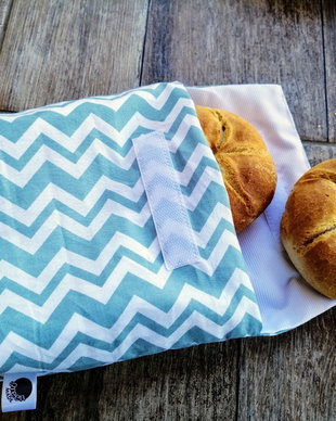 Snackbag lavabil pentru gustari - zigzag