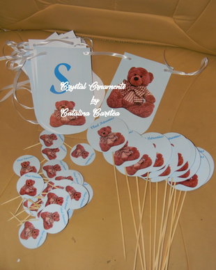 Decoratiuni candy bar ursulet