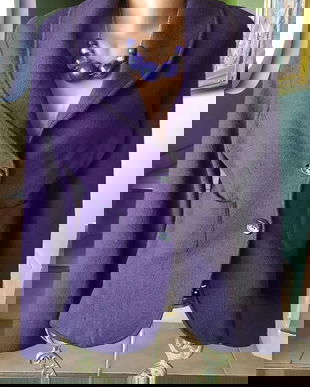 SACOU MINUNAT STOFA DE LANA PLINA MARIME L