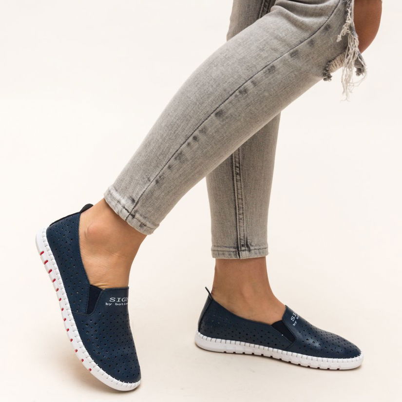 Pantofi Casual Mauritio Bleumarin