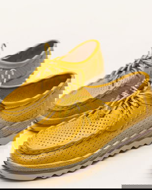 Pantofi Casual Torino Galbeni