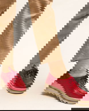 Pantofi Casual Torino Rosii