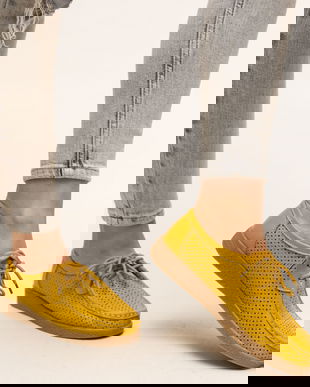 Pantofi Casual Yorker Galbeni