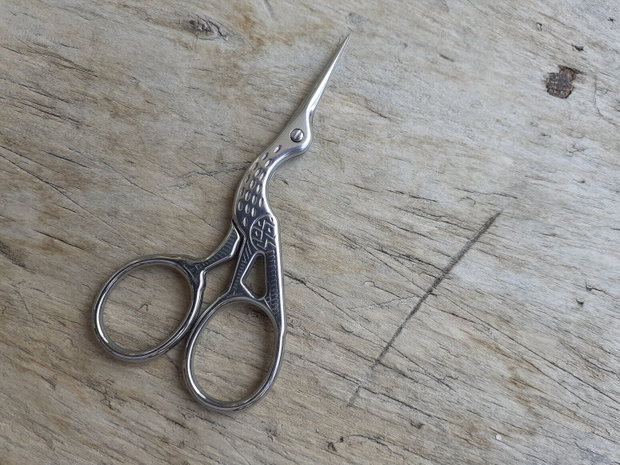Foarfeca broderie/croitorie, forma barza - 9.4 cm