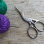 Foarfeca broderie/croitorie, forma barza - 9.4 cm
