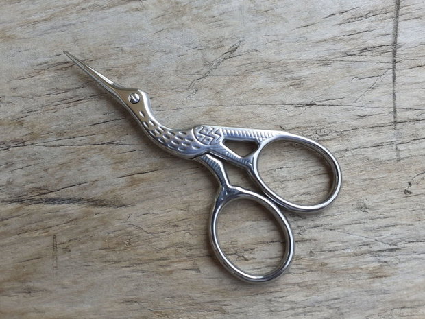 Foarfeca broderie/croitorie, forma barza - 9.4 cm