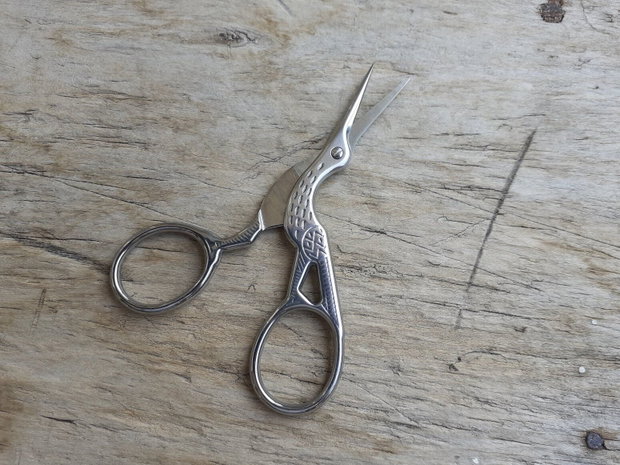 Foarfeca broderie/croitorie, forma barza - 9.4 cm