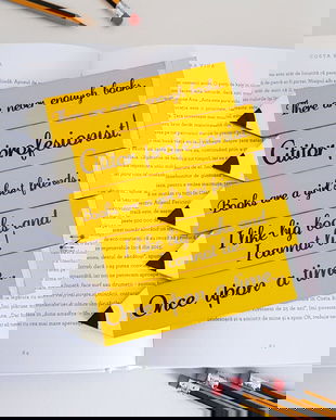 Semn de carte creion, semn de carte cu mesaj, semn de carte lemn, semn de carte personalizat, semn de carte cu nume