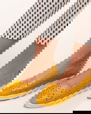 Pantofi Casual Egipt Galbeni