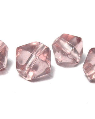 Margele din sticla, biconice, 5~6 mm, purpurii
