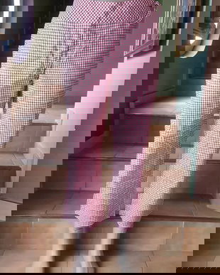 PANTALONI  BENETTON PANZA DE BUMBAC MARIME 42