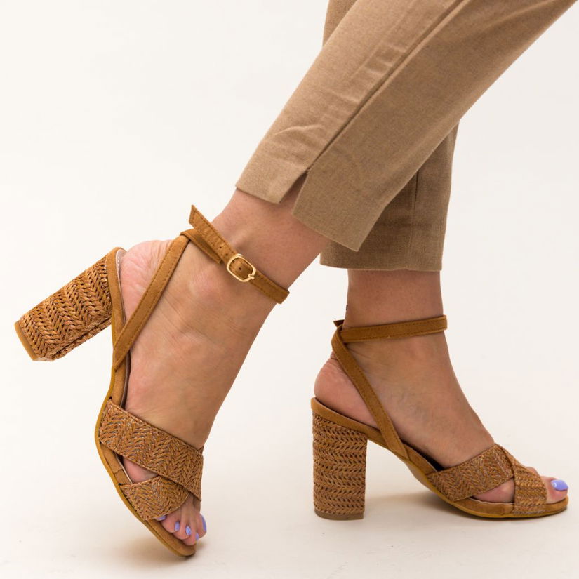 Sandale Deles Camel