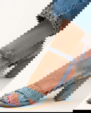 Sandale Deles Albastre