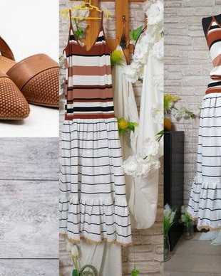 Rochie,dimineață,balerini,cappuccino