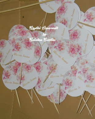 Decoratiuni candy bar/ toppere prajituri
