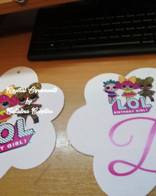 Decoratiuni candy bar/ toppere prajituri LOL