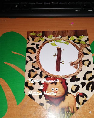 Decoratiuni candy bar/ toppere prajituri jungle