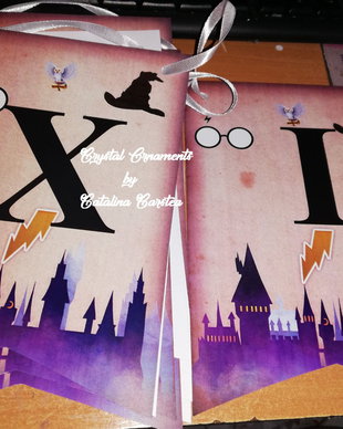 Decoratiuni candy bar/ toppere prajituri Hary Potter