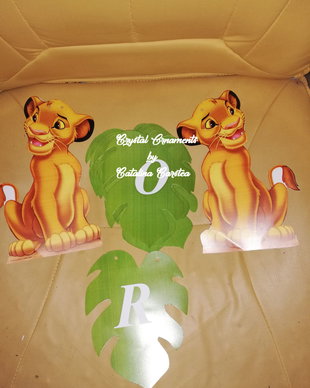 Decoratiuni candy bar/ toppere prajituri lion king
