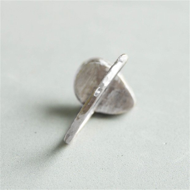 Inel Argint 925 si Rubin - radacina
