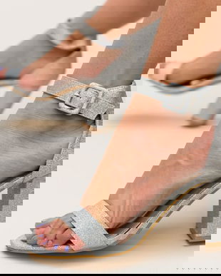 Sandale Baloni Argintii