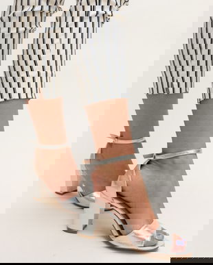 Sandale Spartanos Argintii