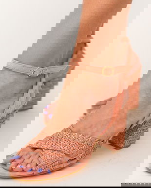 Sandale Deles Portocalii