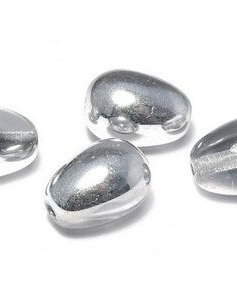 Margele din sticla, lacrima, 11x8 mm, Crystal Labrador - 00030-27001