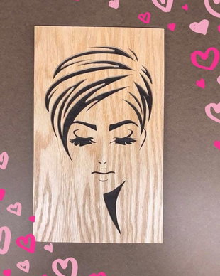 Tablou decorativ lemn