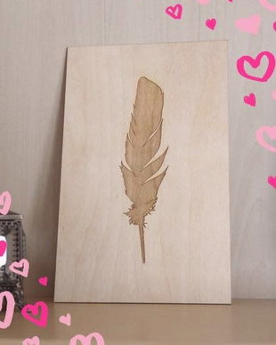 Tablou decorativ lemn