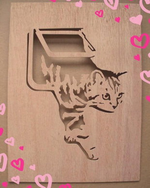 Tablou decorativ lemn