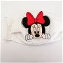 Masca protectie din bumbac pentru copii Minnie Mouse, brodata